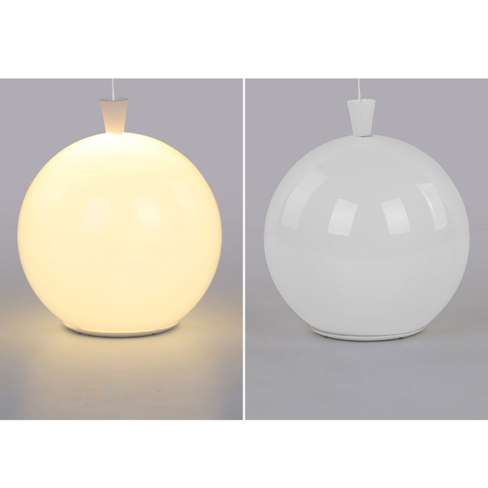 Modern Round LED Ceiling Light - White Acrylic Fixture for Cozy Spaces