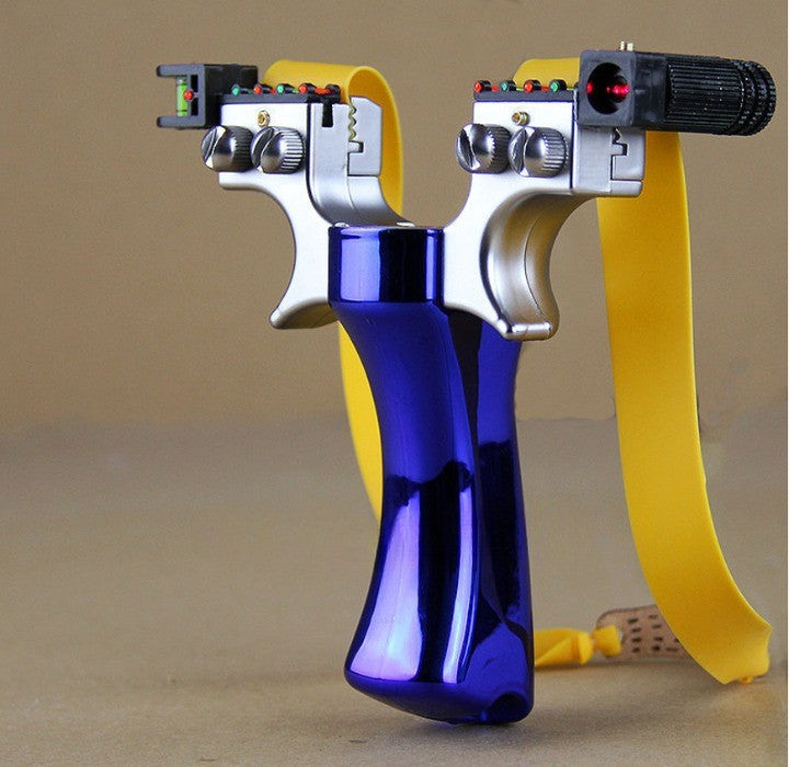 Laser Targeting High-Precision Slingshot
