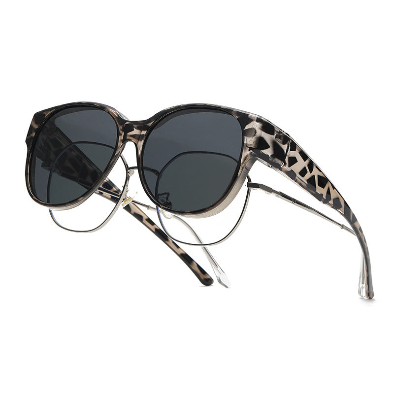 Fit Over Prescription Glasses Polarized Cat-Eye Sunglasses