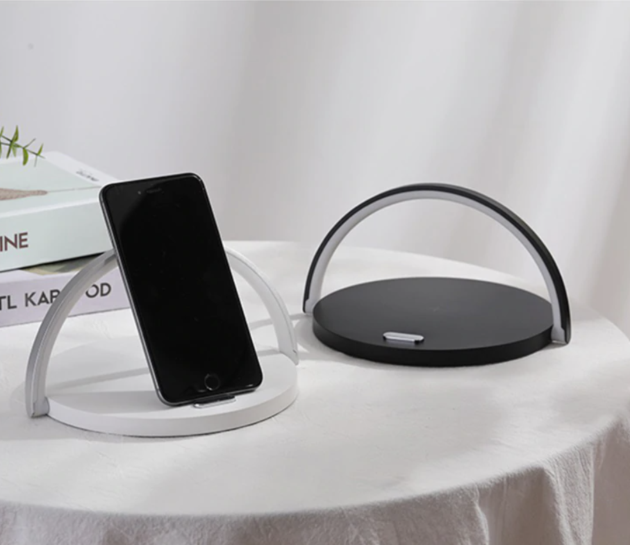 3-in-1 Wireless Charging Night Light with Adjustable Brightness