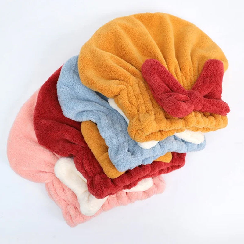 Super Absorbent Microfiber Hair Towel Wrap
