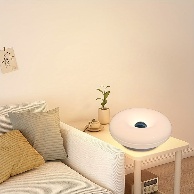 Modern Donut Rechargeable LED Wall Light with Touch Control