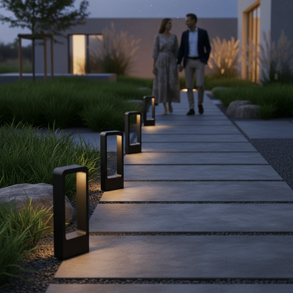 Weatherproof LED Outdoor Ground Light for Patios and Gardens