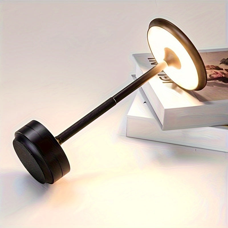 Modern USB Rechargeable LED Table Lamp with Touch Control