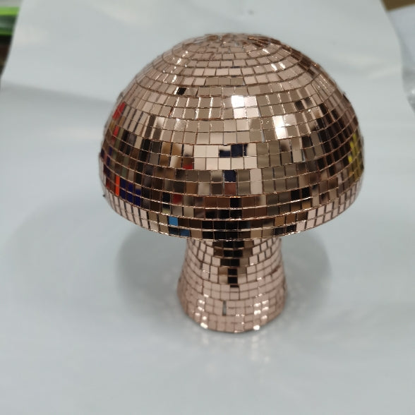 Mushroom Shaped Disco Ball Table Decoration
