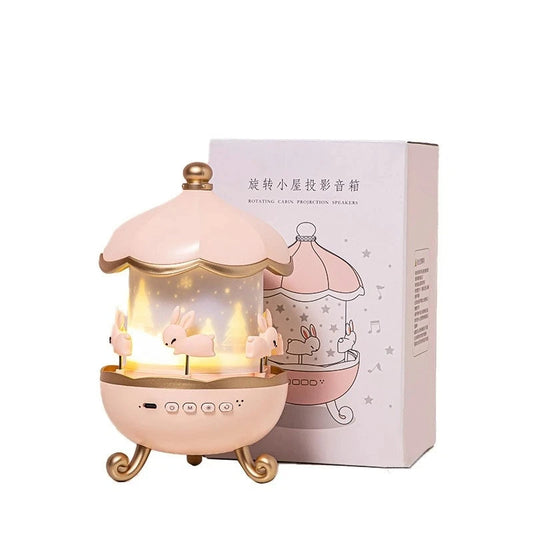 Magical Bunny LED Night Light Projector for Kids