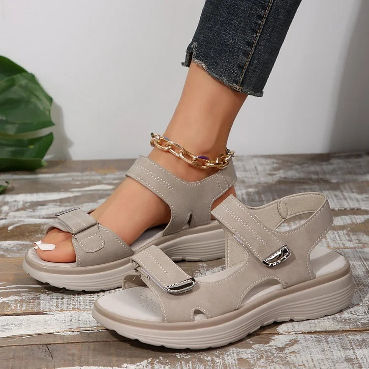Women's Adjustable Orthopedic Sandals with Non-Slip Sole