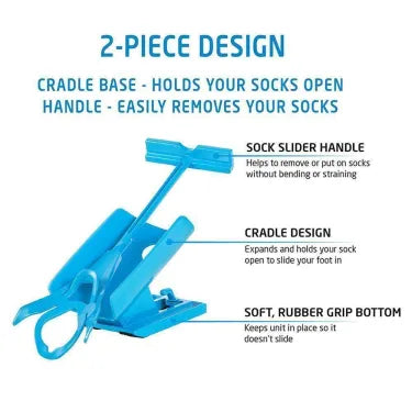 Compression Sock Aid Kit with Shoe Horn Function