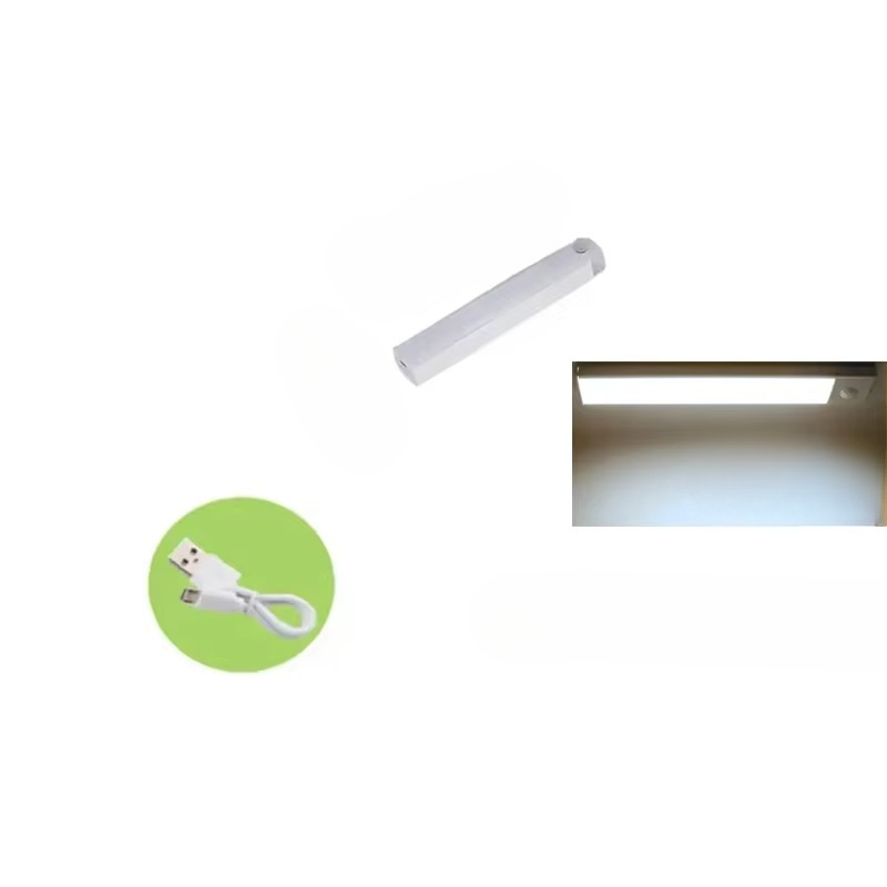 Motion-Activated Rechargeable LED Night Light with Dimmable Brightness
