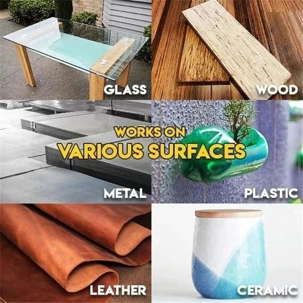 Extreme Multi-Surface Adhesive - Strong, Transparent Instant Glue