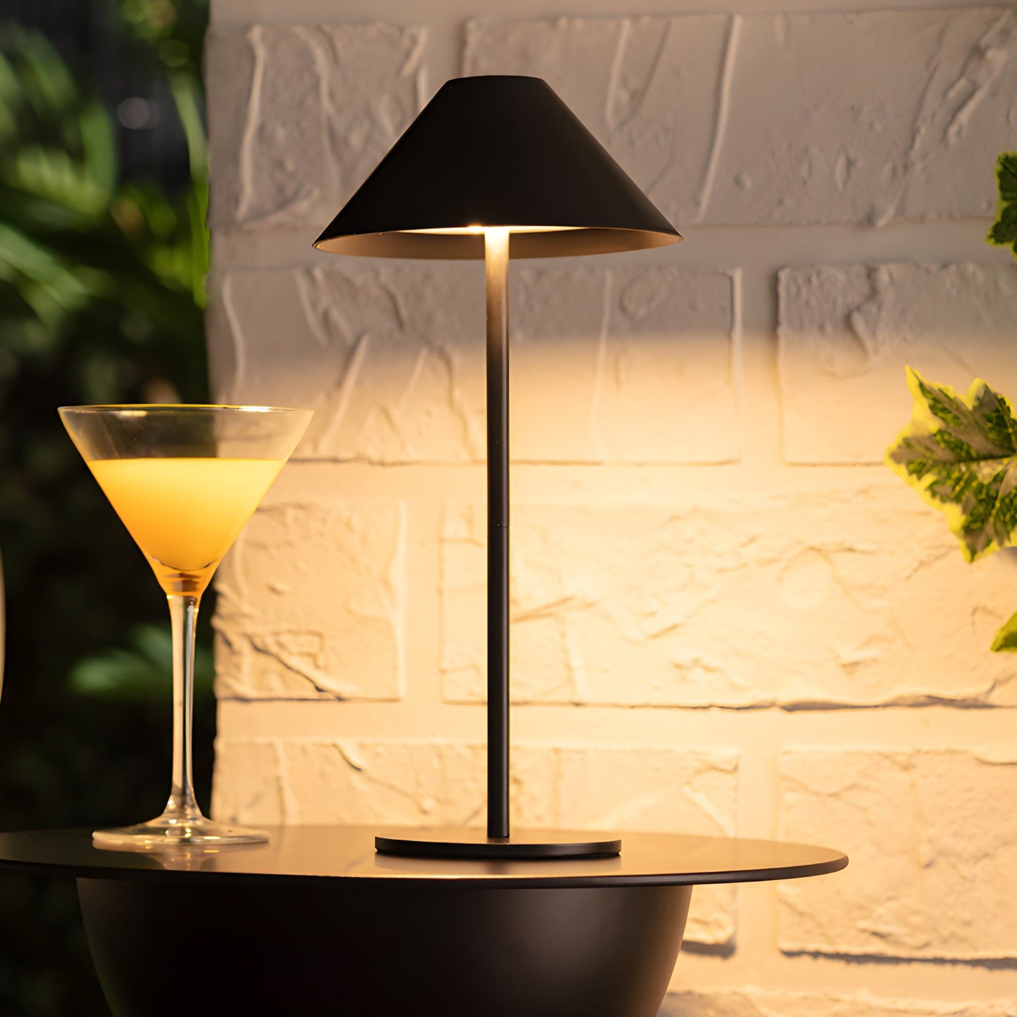 Dimmable Waterproof Touch Table Lamp - Rechargeable Minimalist Design