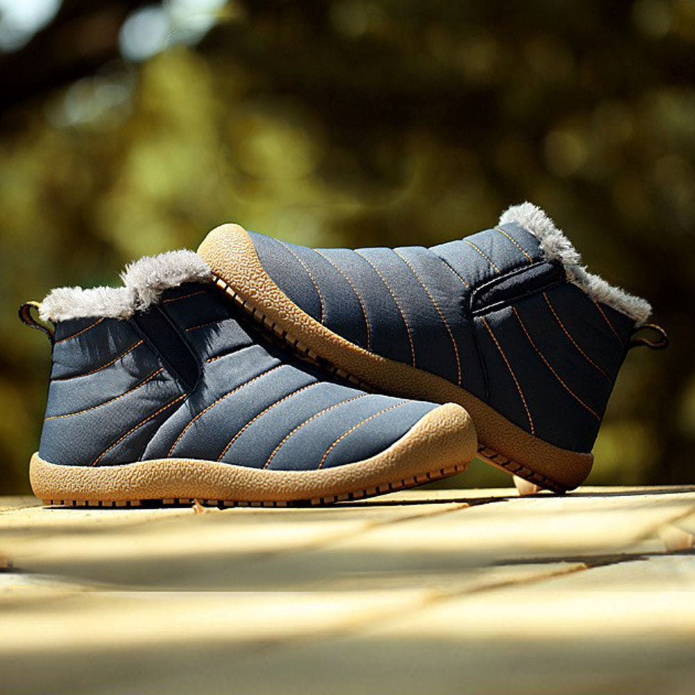 Men's Waterproof Insulated Ankle Snow Boots