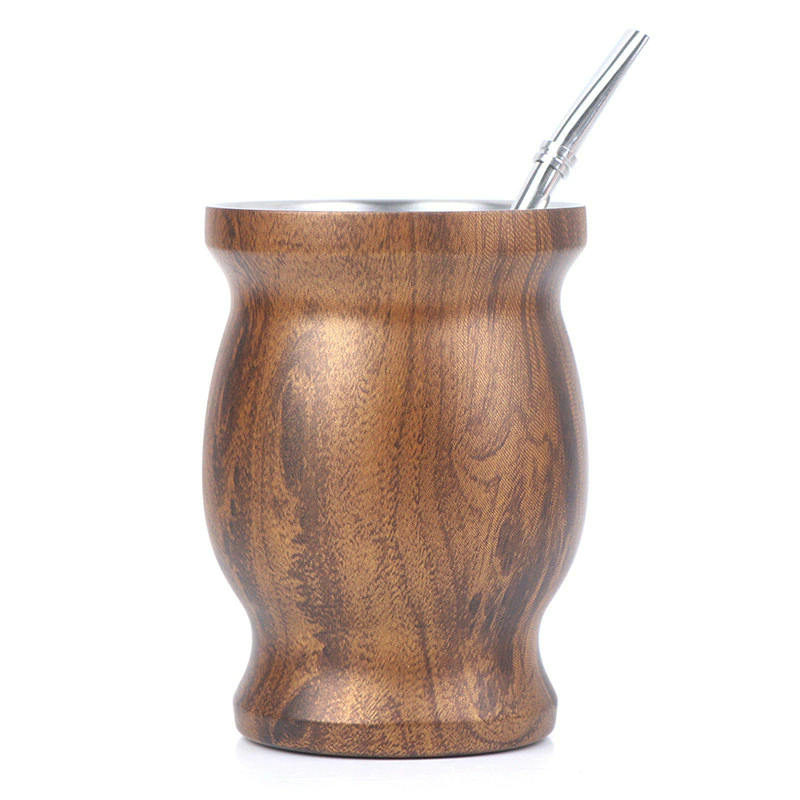 Yerba Mate Cup with Double-Wall Insulation and Comfortable Grip