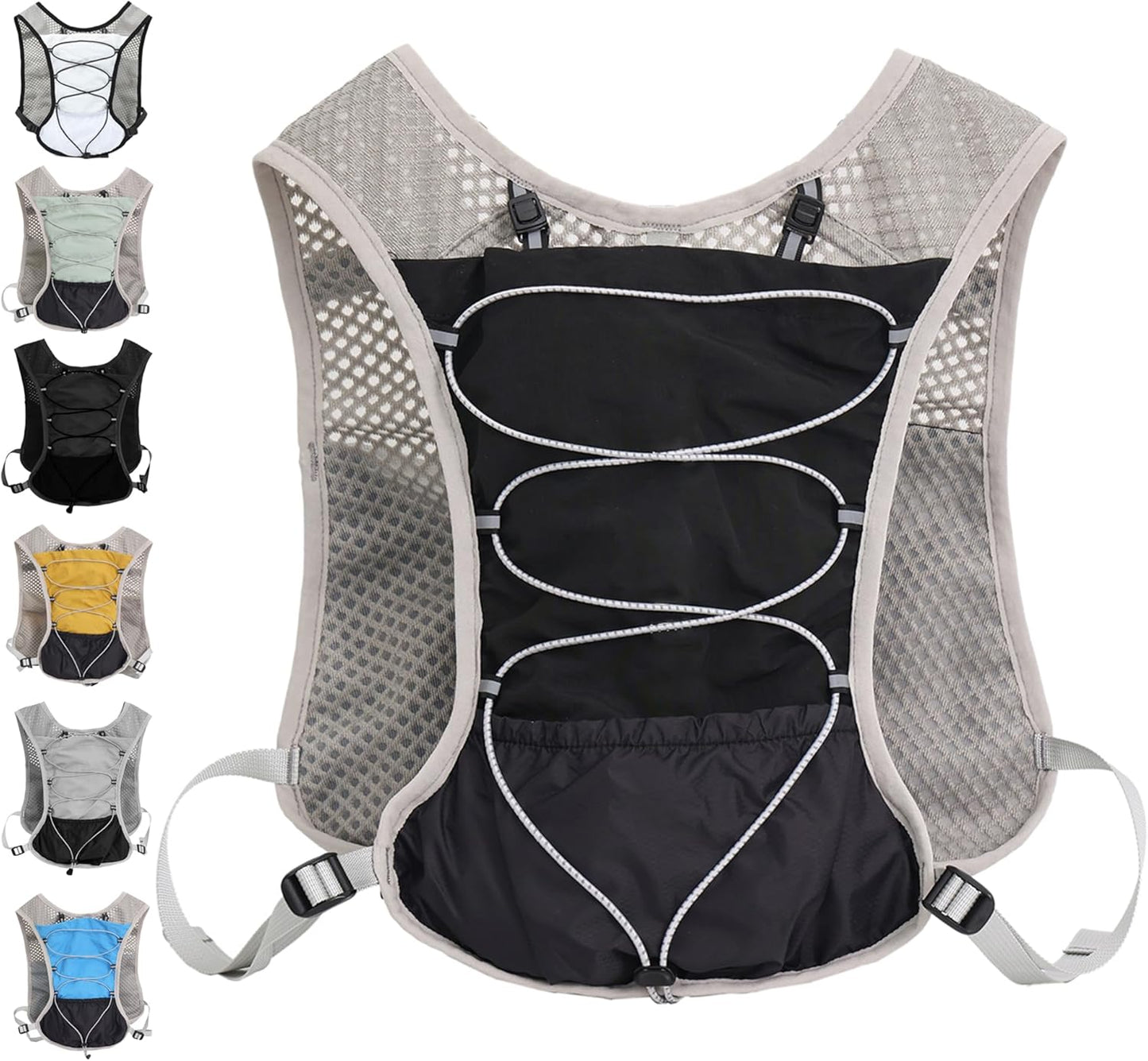 Ultra-Light Hydration Running Vest with 2L Bladder