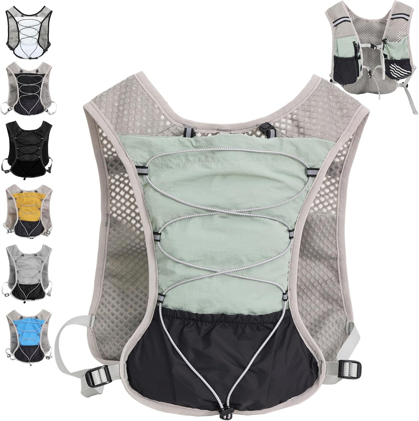 Ultra-Light Hydration Running Vest with 2L Bladder