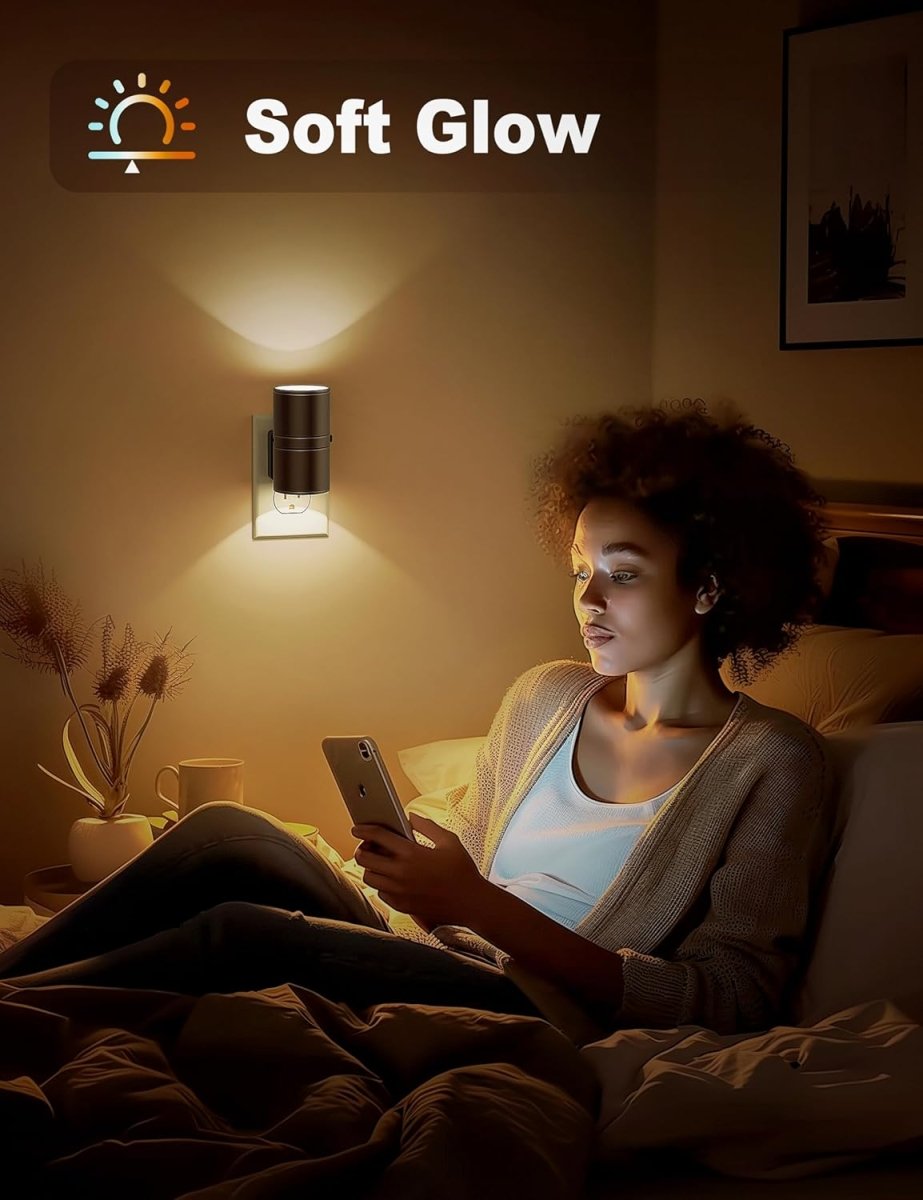 Dimmable LED Night Light with Twilight Sensor