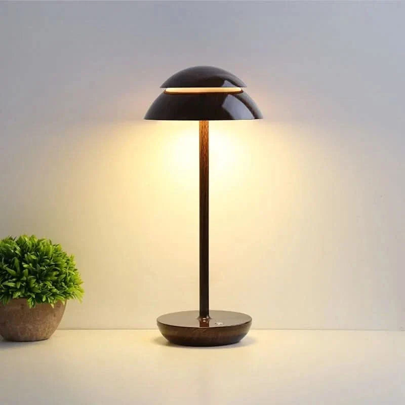 Cordless Scandinavian LED Table Lamp with Touch Dimming