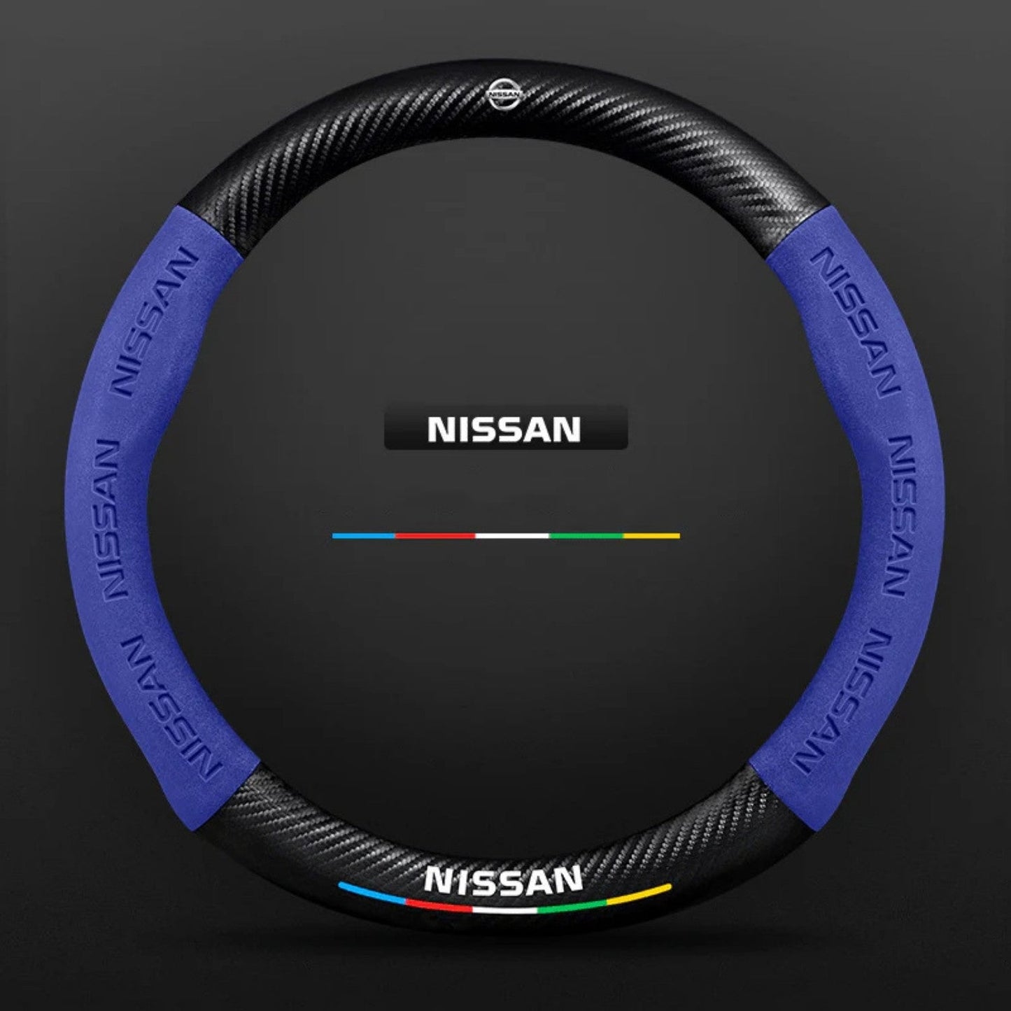 Breathable Anti-Slip Synthetic Leather Steering Wheel Cover