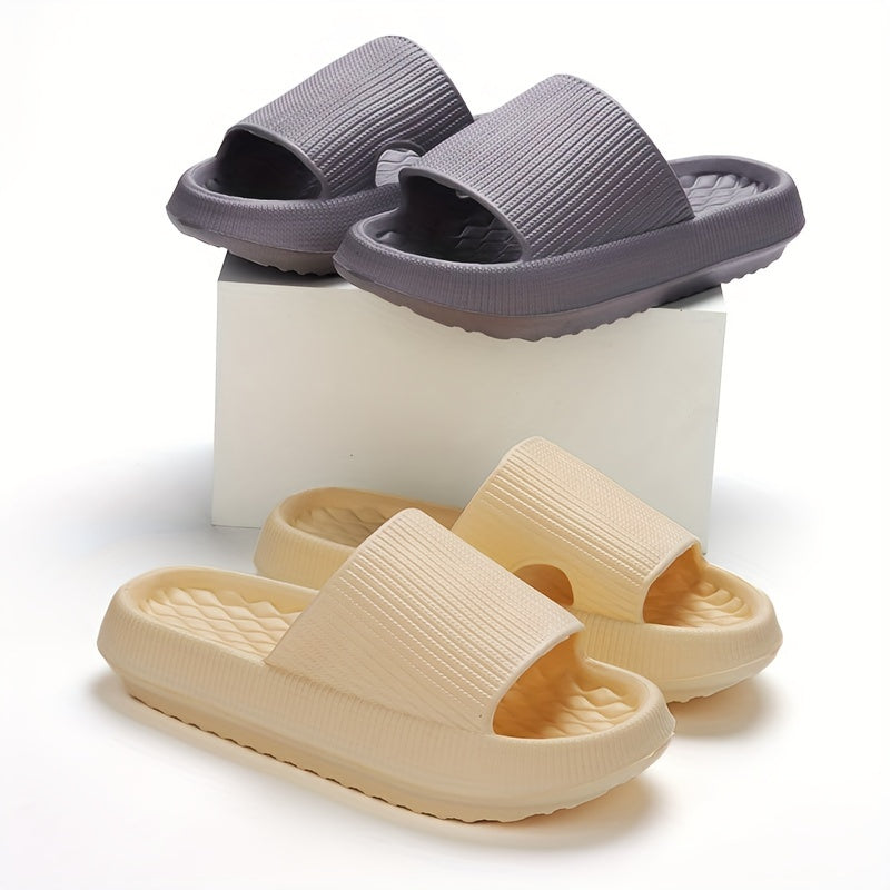 Unisex Non-Slip Flip Flops with Thick EVA Sole