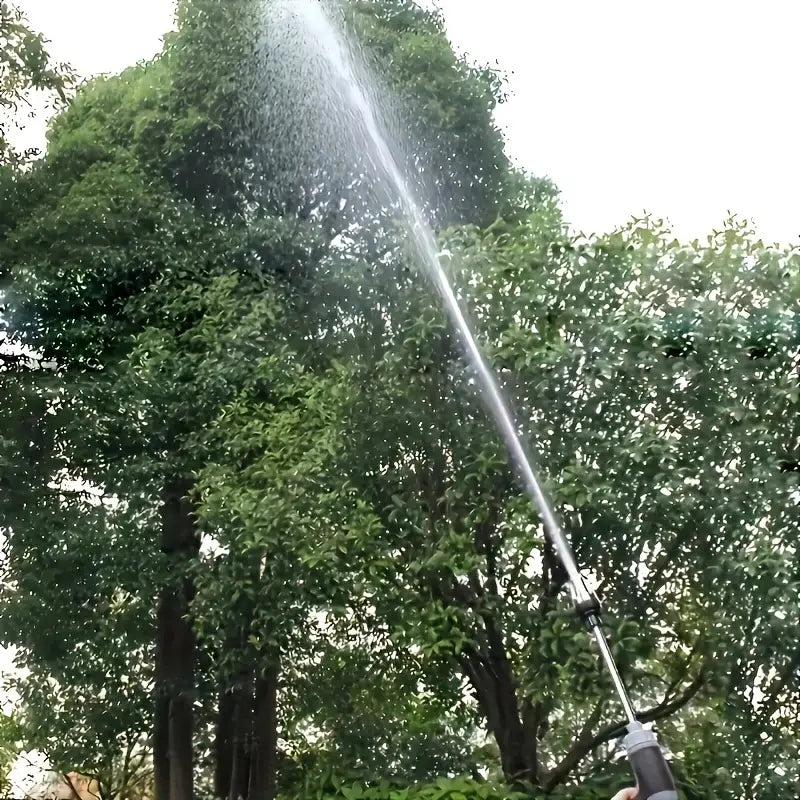 High-Pressure Washer with Adjustable Nozzle and Soap Tank