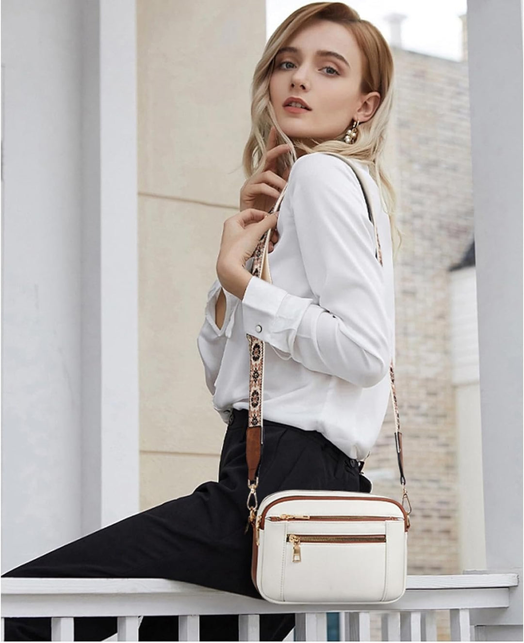 Ella | Refined Leather Shoulder Bag
