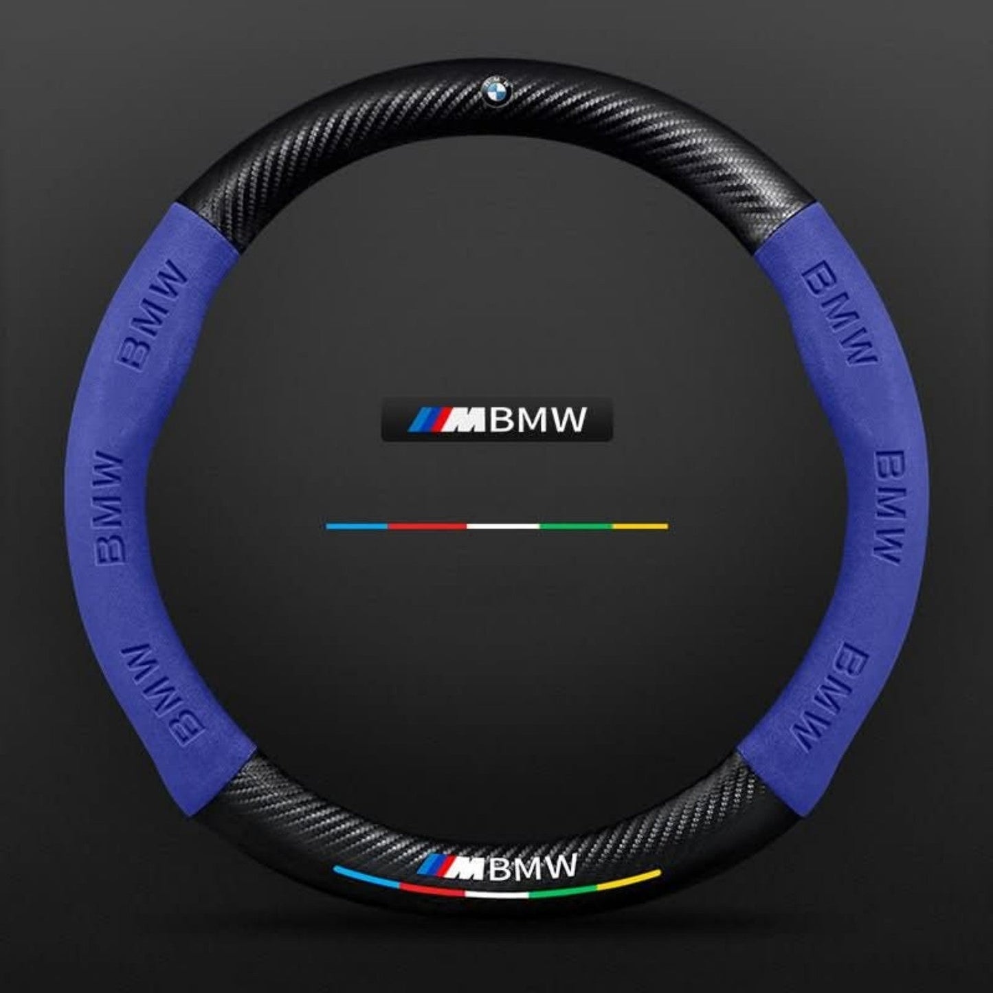 Breathable Anti-Slip Synthetic Leather Steering Wheel Cover