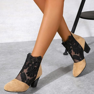 Zaylor - Lace Embellished Sandals
