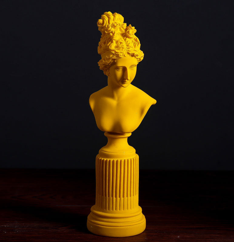 Greek Goddess Statue in Premium Resin - 4 Color Options