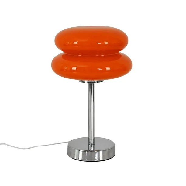 Dimmable Wireless LED Table Lamp with Glass Shade