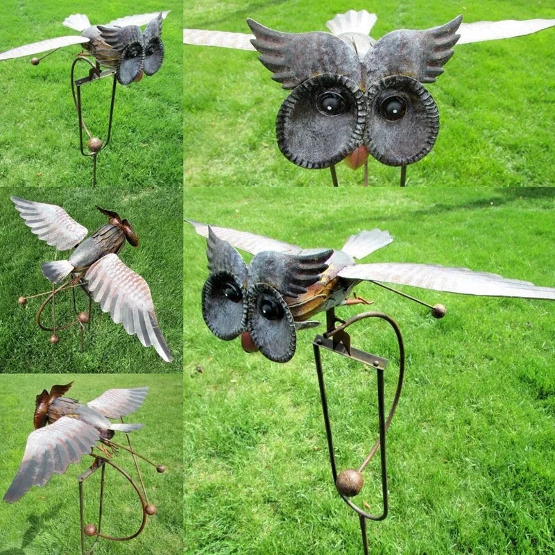 Eagle Windmill Garden Art Decoration