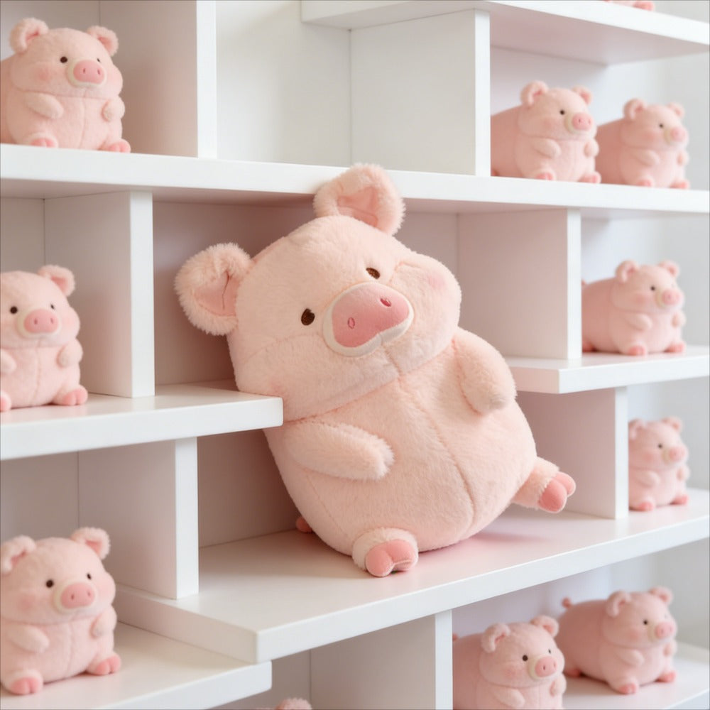 Soft Plush Pig Stuffed Animal for Babies and Kids