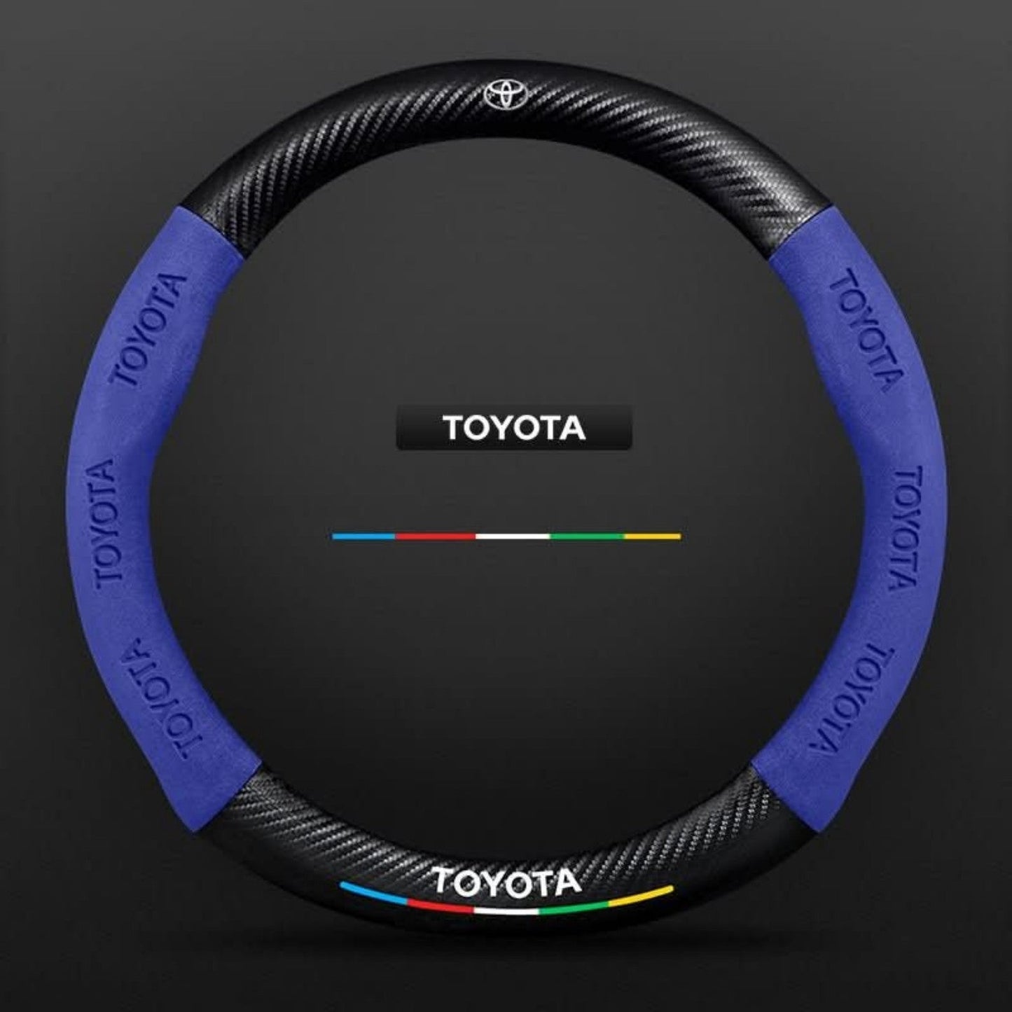 Breathable Anti-Slip Synthetic Leather Steering Wheel Cover