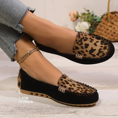 Zirella - Leopard Comfy Sandals