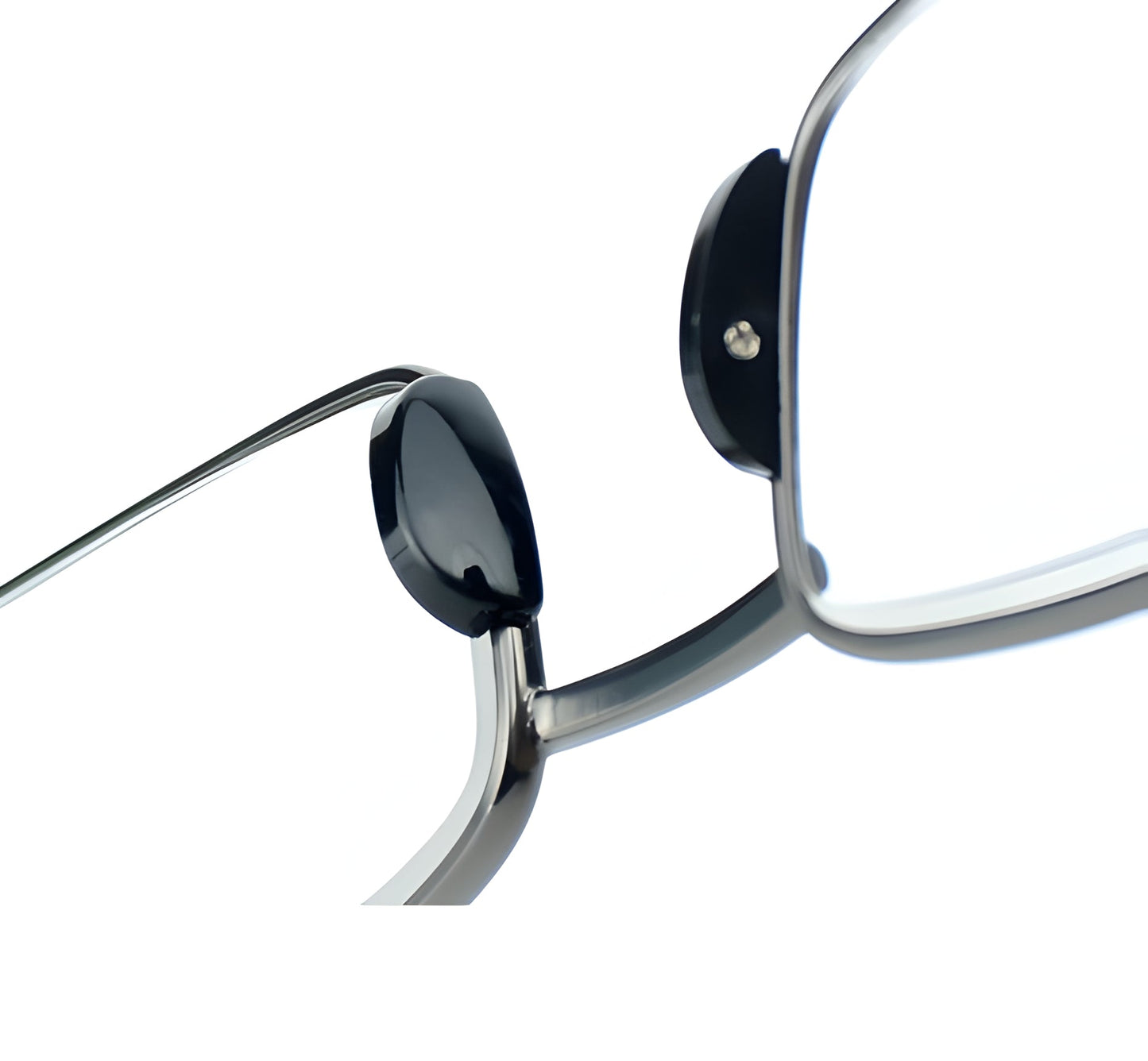 Compact Folding Reading Glasses for Men and Women - Gray Stainless Steel