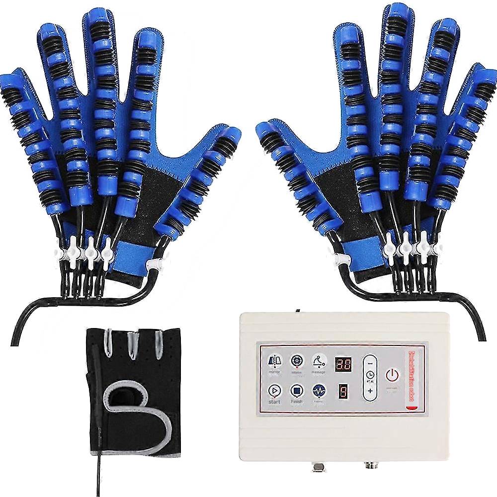 Automatic Finger Strength Trainer Gloves for Hand Rehabilitation