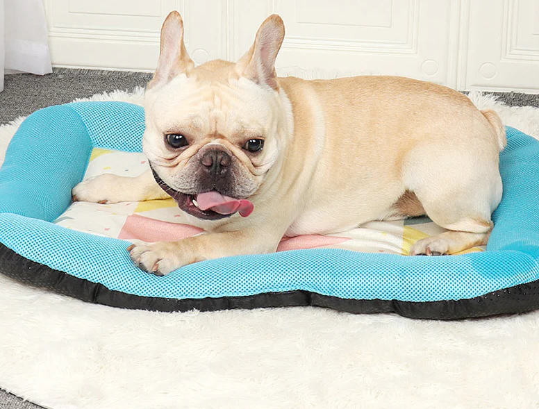 Silky Cooling Mat for Pets - Portable Gel-Infused Comfort