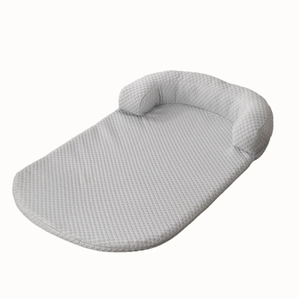 Cooling Silk Mattress for Pets - Breathable Foam Bed