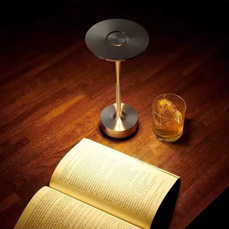 Wireless LED Table Lamp with Touch Control and Adjustable Brightness