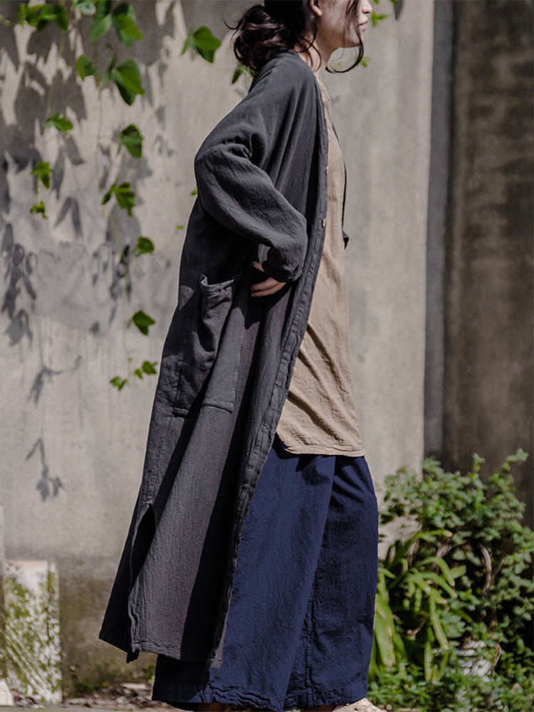 Allena - Relaxed Long Cardigan
