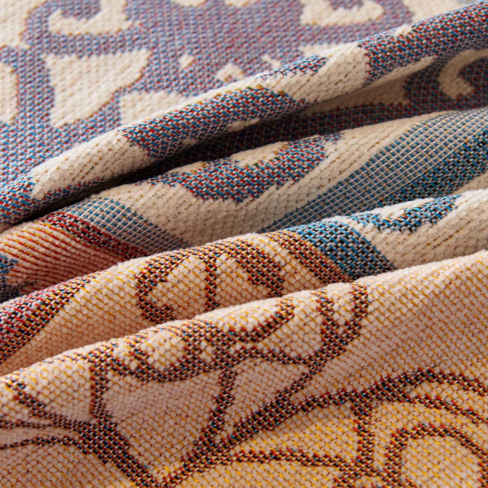 Vintage Mosaic Chenille Sofa Cover