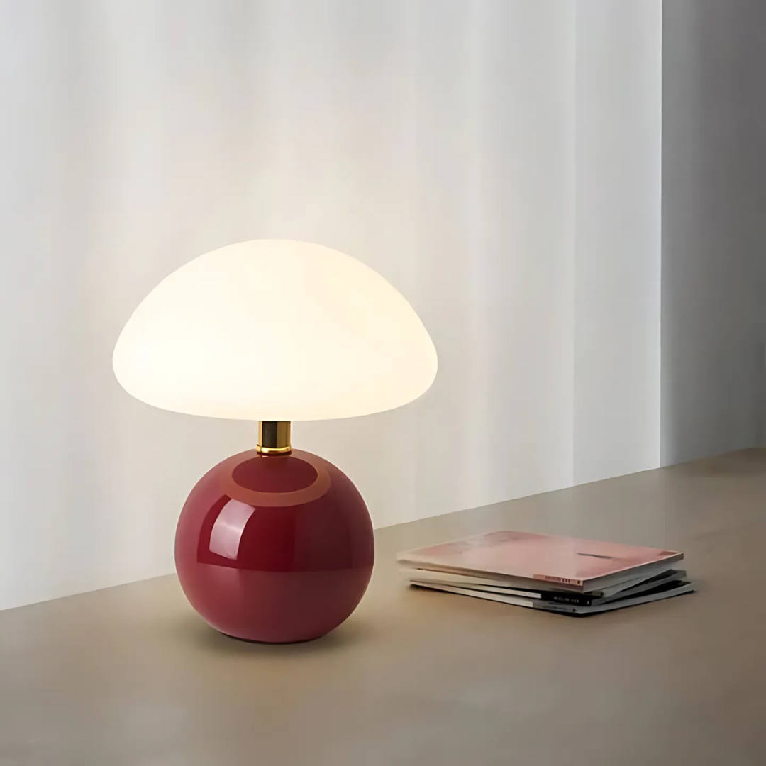 Mushroom Shaped LED Table Lamp for Cozy Ambiance