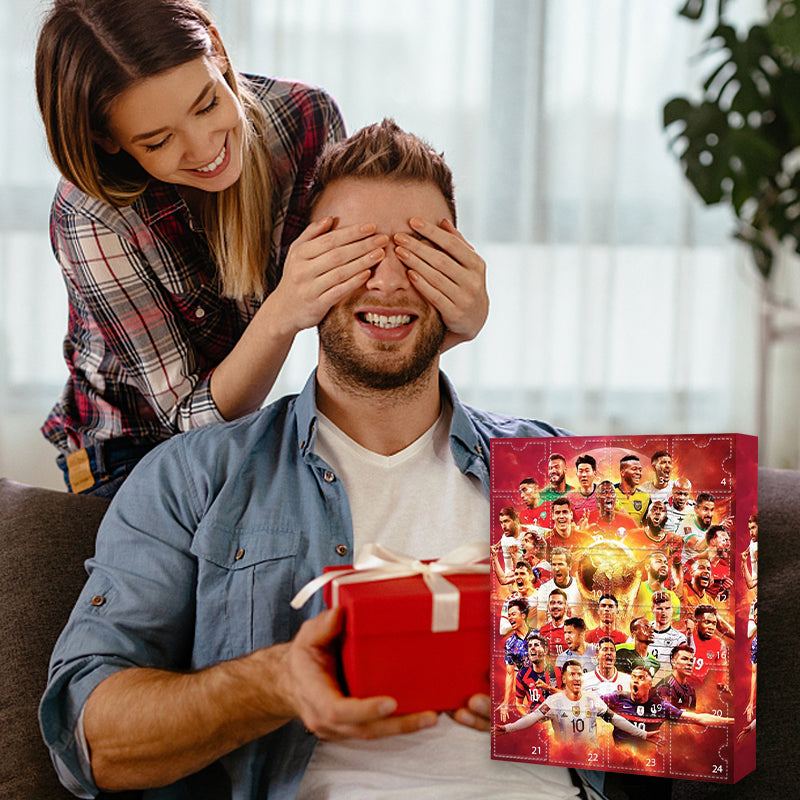 Football Advent Calendar 2025 with 24 Mini Gifts