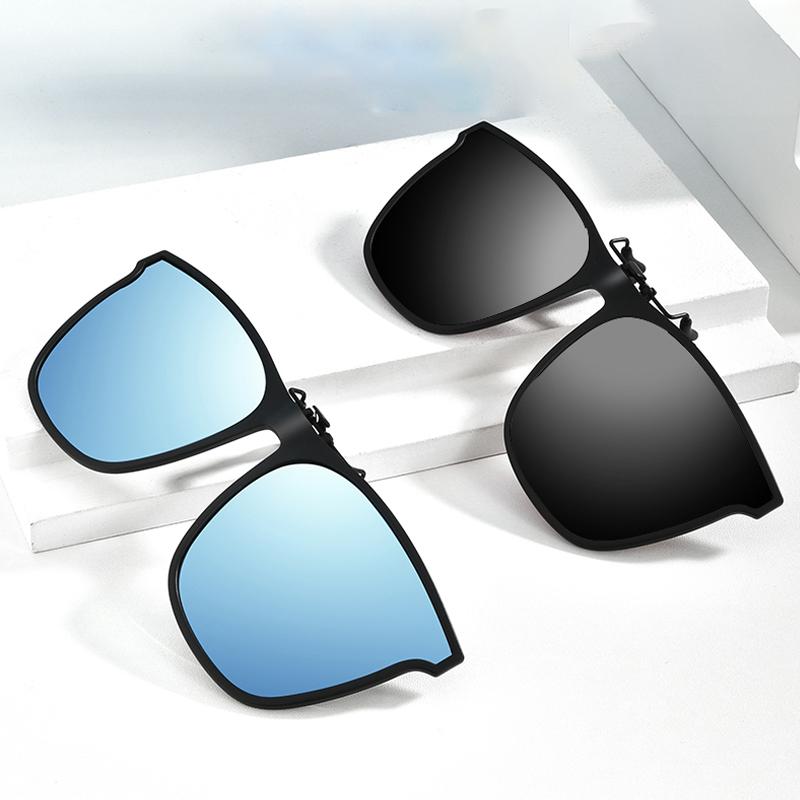 Polarized Clip-On Flip-Up Sunglasses with UV400 Protection