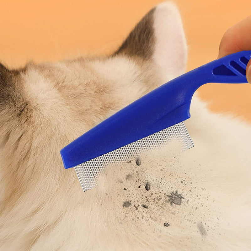 Stainless Steel Flea and Tear Stain Comb for Pets