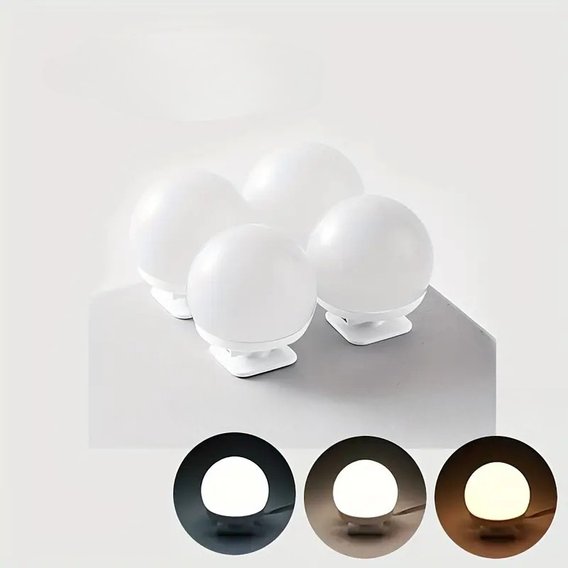 Dimmable LED Mirror Lighting with Adjustable Brightness and Color Temperature