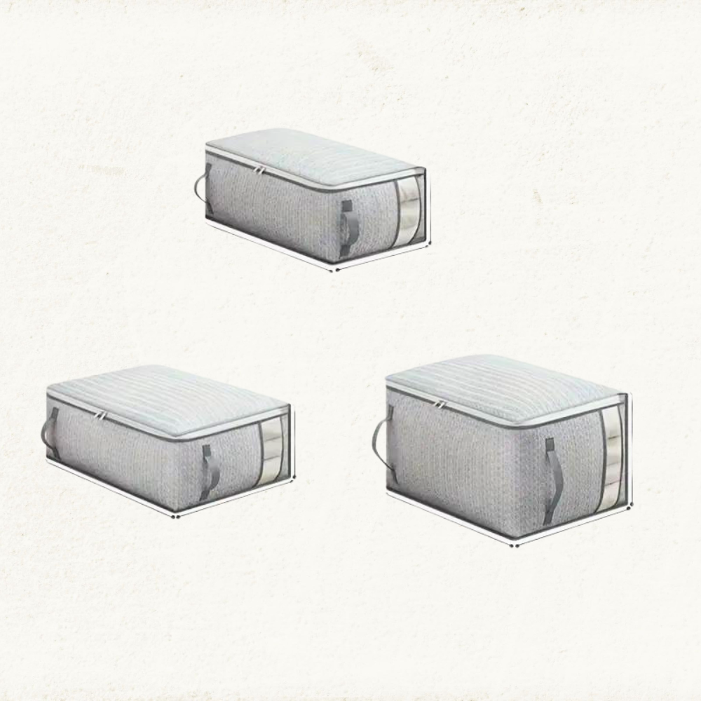 Foldable Clothes Storage Bag with Clear Window