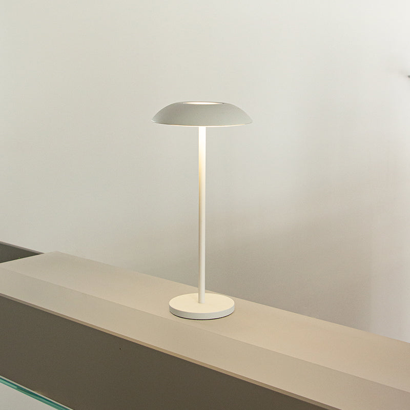 Cordless Touch-Control LED Table Lamp - Modern Round Design