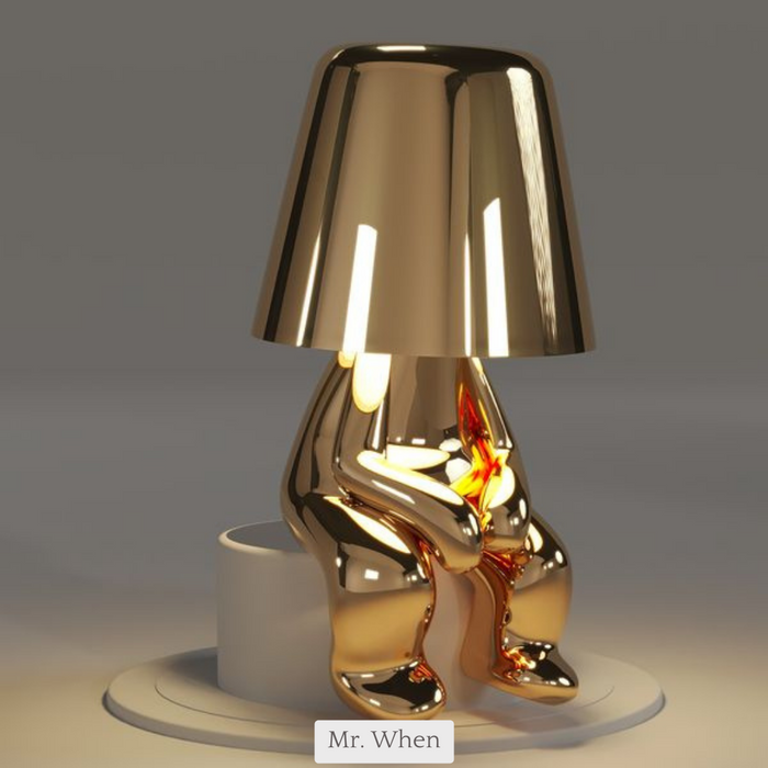 Rechargeable LED Table Lamp with Dimmable Warm White Light
