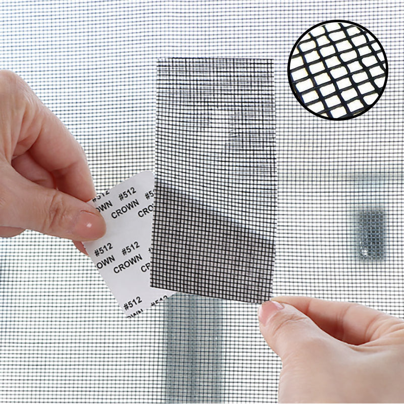 Window Screen Repair Kit - Heavy-Duty Adhesive Tape for Quick Fixes