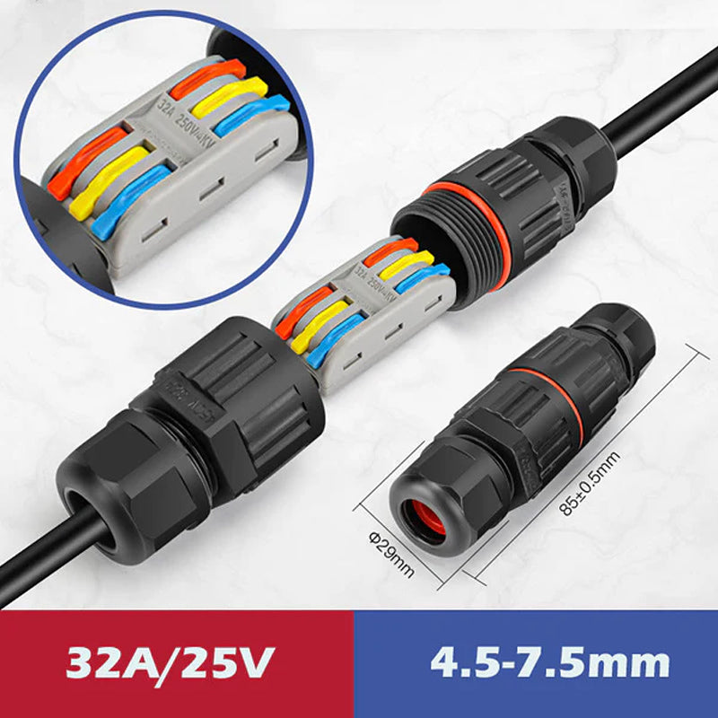 Waterproof Outdoor Electrical Wire Connector